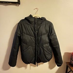Chevron Packable Puffer Jacket